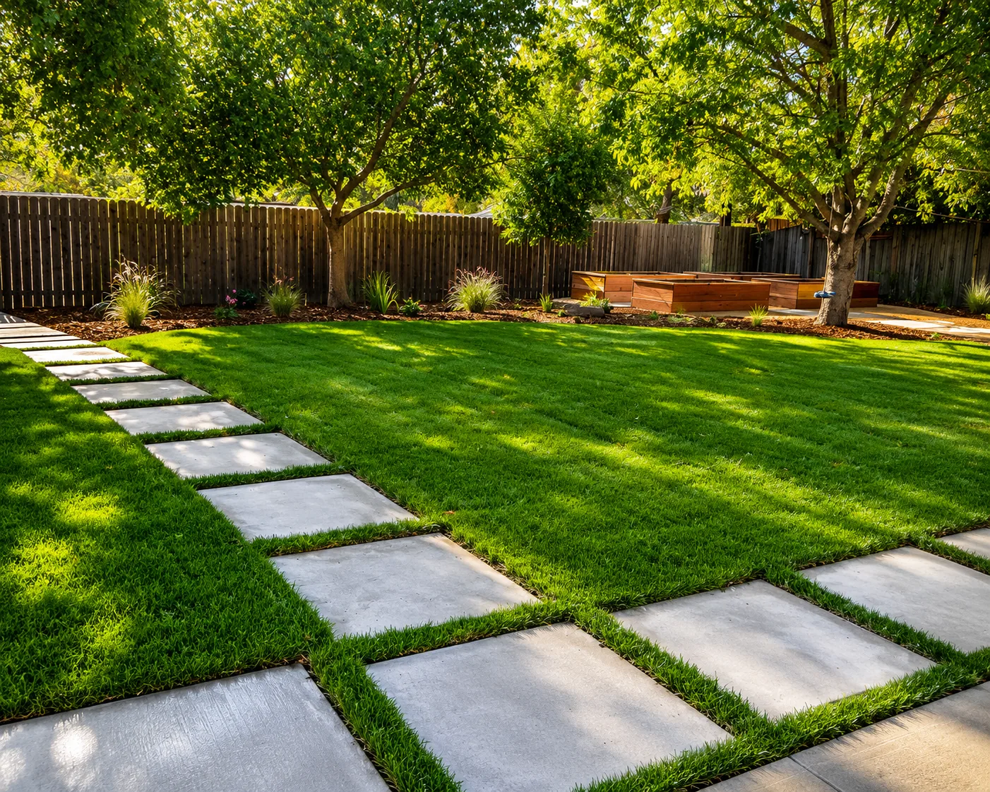 Custom landscaping project by One of a Kind Landscaping near Granite Bay